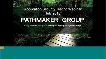 Application Security and Rational AppScan Webinar