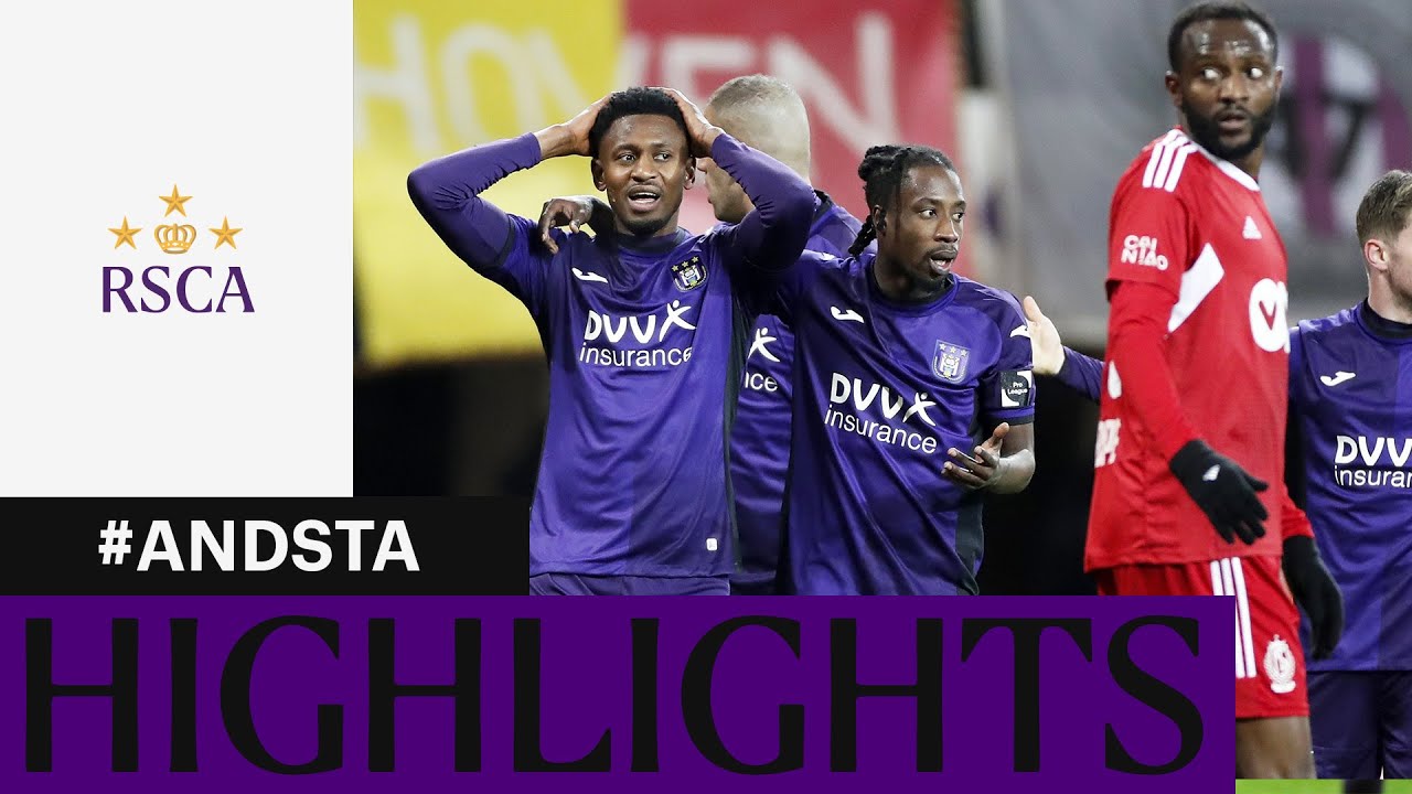 HIGHLIGHTS: RSC Anderlecht - Standard de Liège