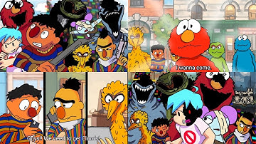 FNF ALL EPISODE BROKEN STRINGS | vs sesame street | LEARN WITH PIBBY | FNF ANIMATION