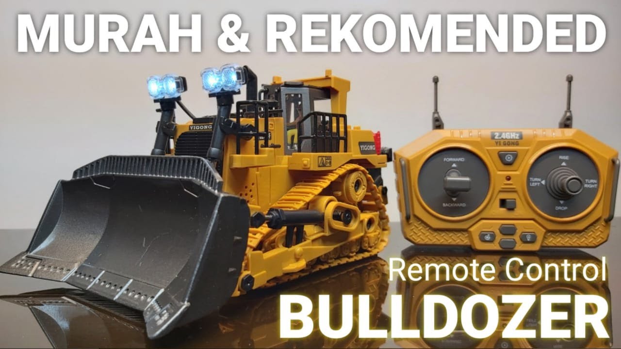 BULLDOZER TRACTOR 300 RIBUAN MIRIP ASLINYA || ADA SUARA MESIN & LAMPUNYA