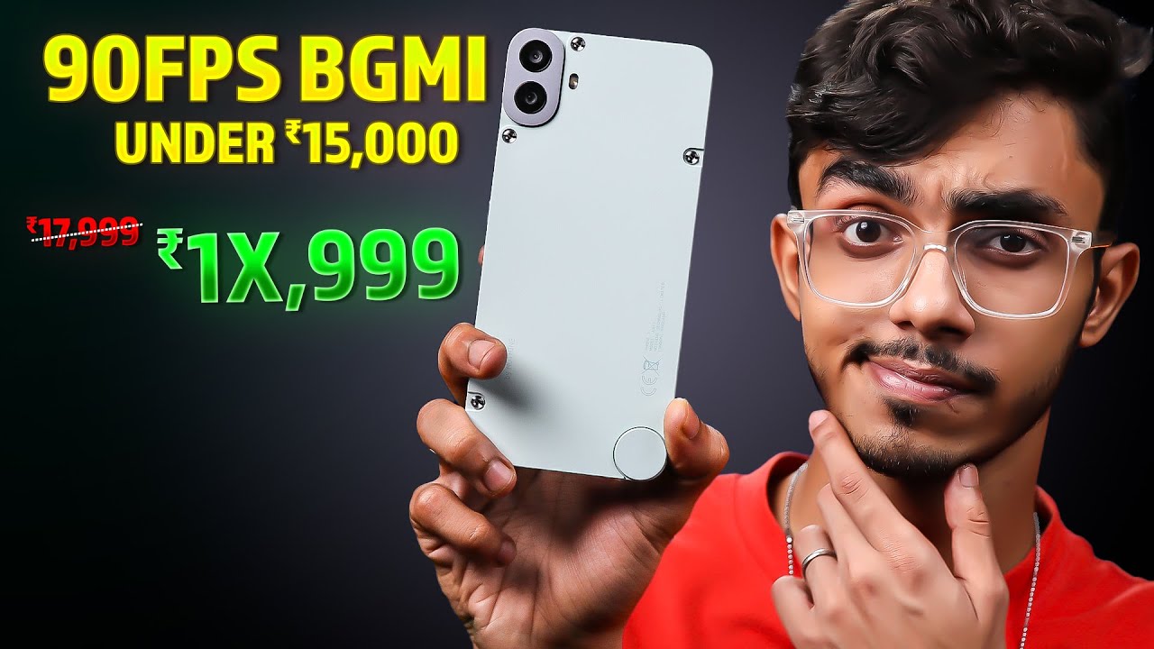CMF phone 1 Gaming Review 🔥| 90 Fps Under ₹15,000? | Best Deal in Big ...