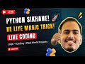 python live coding ( variables , comments , data types )