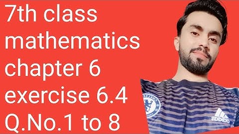 class 7th exercise 6.4 Q.No.1 to 8,7th class unit 6,iqbal sun series