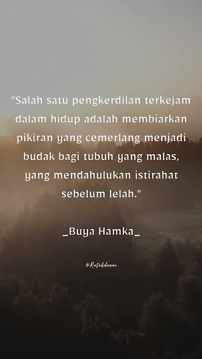 Syair Buya Hamka untuk kaum rebahan #shorts #storywa #status #wa #buyahamka #statuswa #story