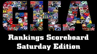 Week 8 Greater Houston Area Rankings Scoreboard Saturday Edition