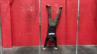 Wall Facing Handstand Hip Taps