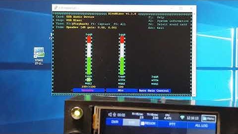 Network Transceiver DVPi Audio In/Out adjustment