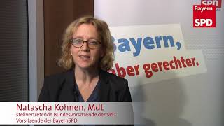 Natascha Kohnen Empfiehlt Am 14.10. Annette Karl Wählen