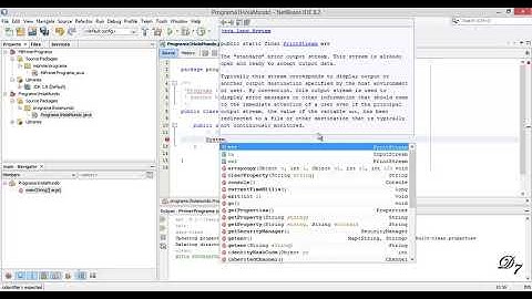 Programa en Netbeans+Java "Hola mundo"