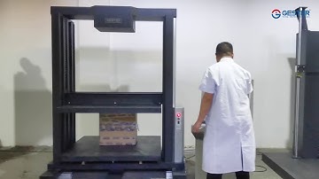 Computer Control Carton Box Compression Tester GT-N02D