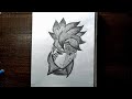 how to draw boruto drawing || step by step easy drawing || #viral #trending #anime #drawing