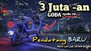 The NEWEST GODA 118 Apollo Electric Bike, Find the Goda Troy 005 in the description, #Goda #ebike...