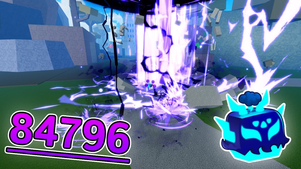 Lighting Fruit Rework Using the new REWORKED LIGHTNING Fruit to Bounty Hunt in Blox Fruits ...