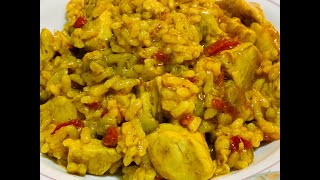 Super Easy Arroz con Pollo / One pot Chicken Rice -Vacation Special for Kids screenshot 5