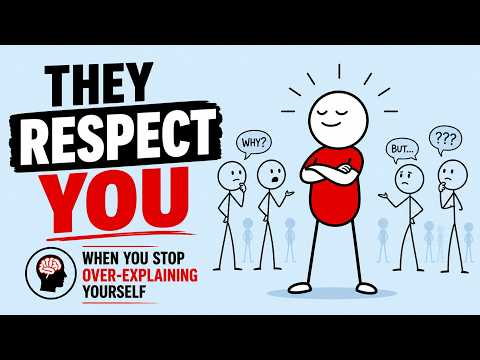 People Respect You More When You Stop Explaining Yourself