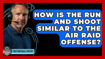 How Is The Run And Shoot Similar To The Air Raid Offense? - The Football Xpert