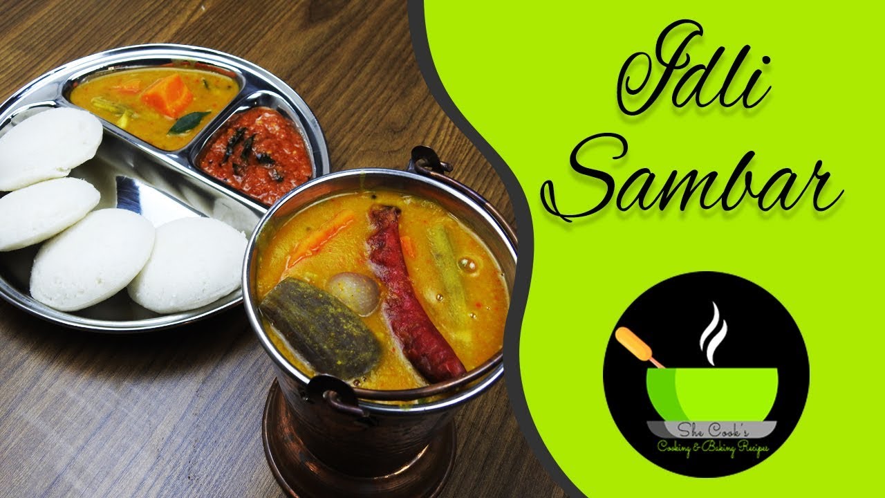 Idli sambar recipe  | Sambar Recipe For Idli-Dosa | Hotel Style Idli Sambar Recipe | She Cooks