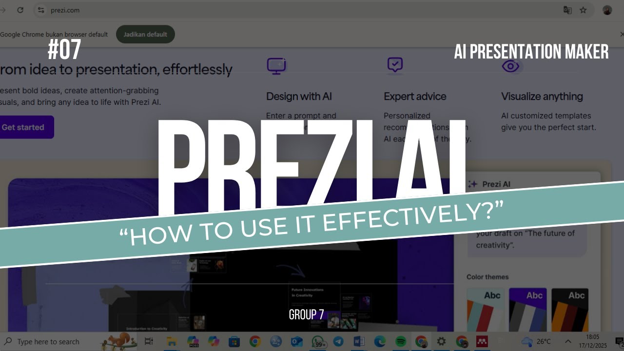 final project AI for Education / Prezi AI presented by Group 7 - YouTube