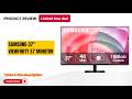 Samsung ViewFinity S7 37" 4K Monitor Review (2025) | Best 4K Productivity Monitor? HDR10, 37-Inch