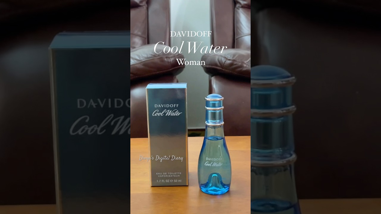 Davidoff Cool Water Woman- EDT (Unboxing) #davidoffcoolwater #perfumeunboxing #divyasdigitaldiary