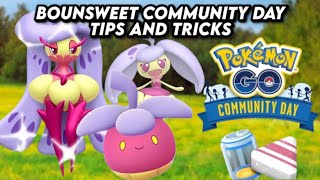 Pokémon GO Bounsweet Community Day Tips And Tricks