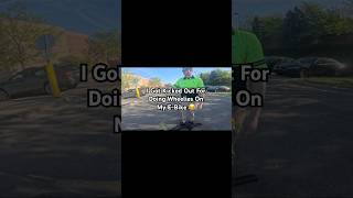 I Got Kicked Out For Wheelies 😂 #ebike #surron #starkvarg #bikelife #fypシ゚viral