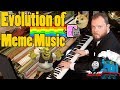 Evolution of Meme Music (1500 AD - 2018 )