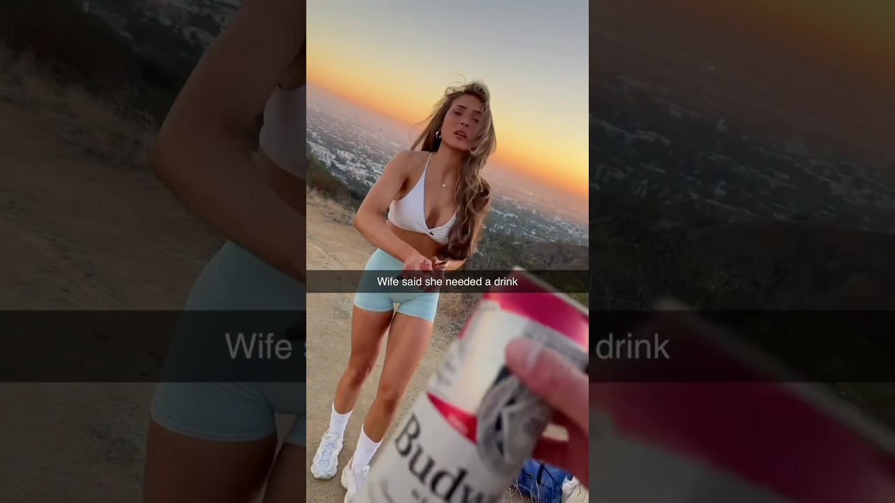 Wife said she really needed a drink