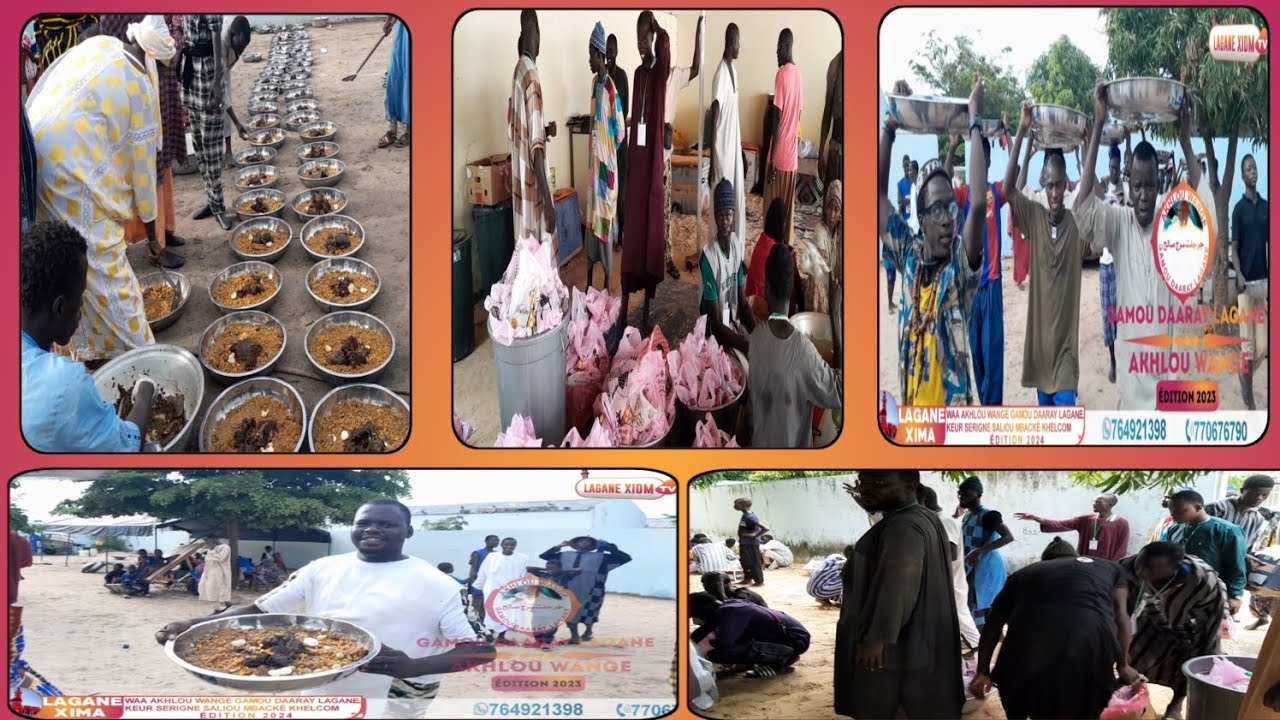 gamou daaray lagane keur serigne saliou Mbackè khelcom waa akhlou wange