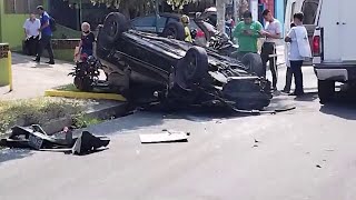 Socorristas reportan incremento de accidentes de tránsito