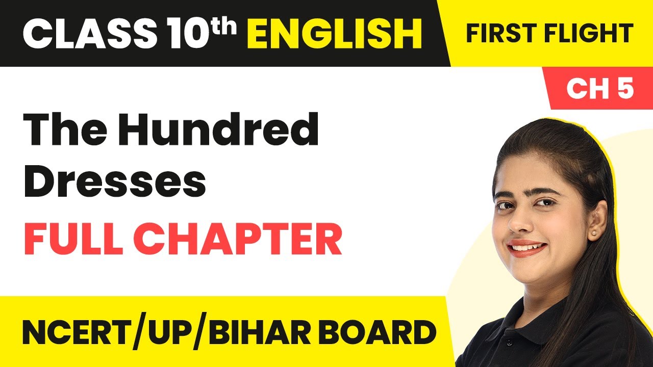 The Hundred Dresses I - Full Chapter | Class 10 English Chapter 5 - YouTube