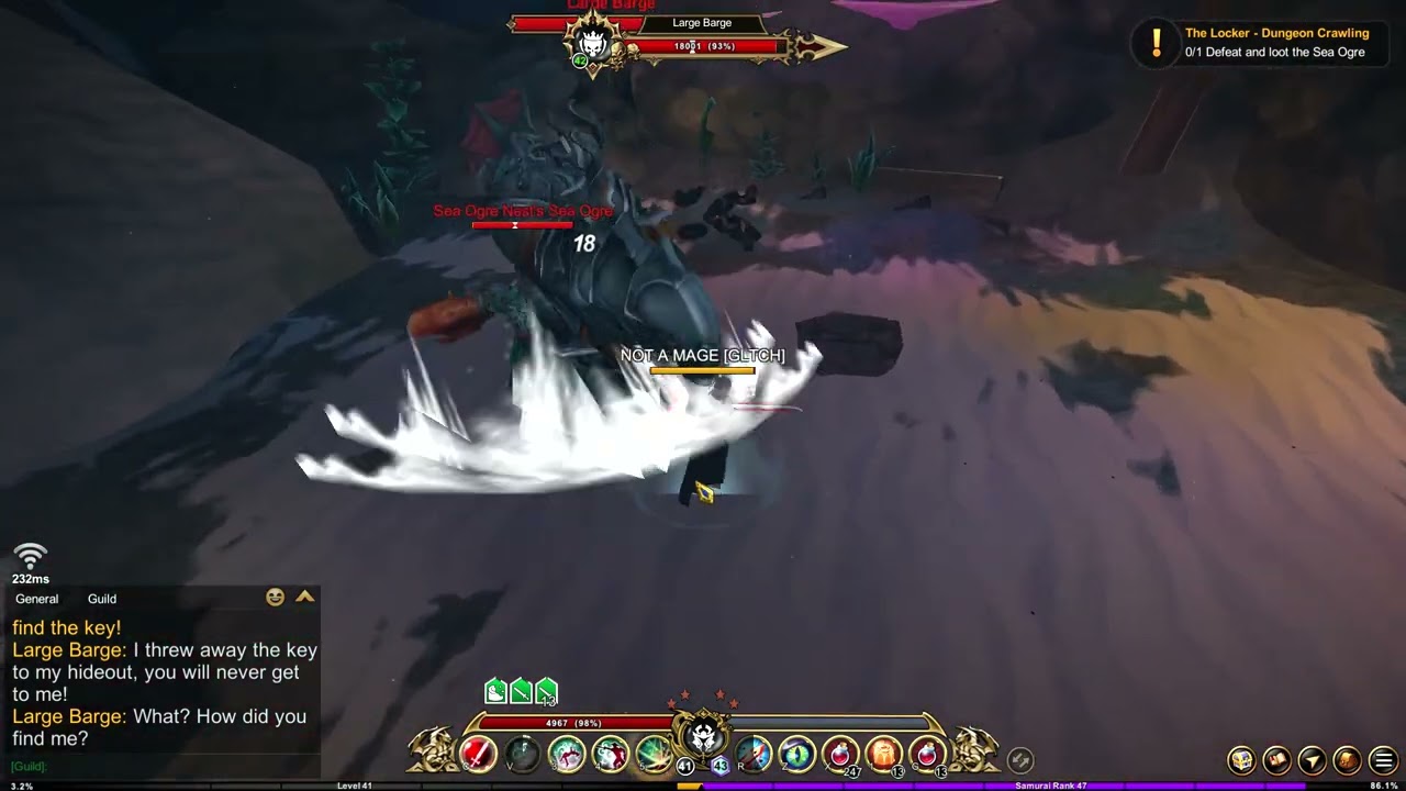 Small Barge 🤏 - How to swoop Sea Ogre & Farm Faster 👇👇👇