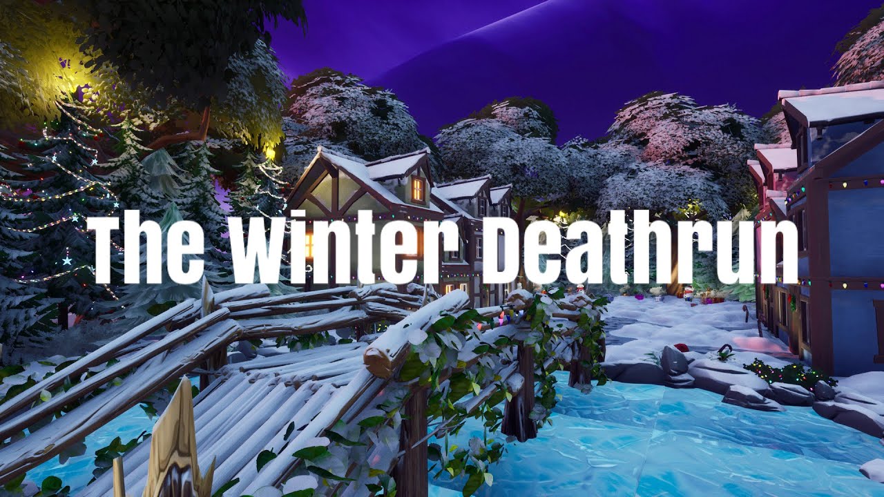 The Winter Deathrun Fortnite Creative Map Codes Dropnite Com - roblox deathrun winter intro