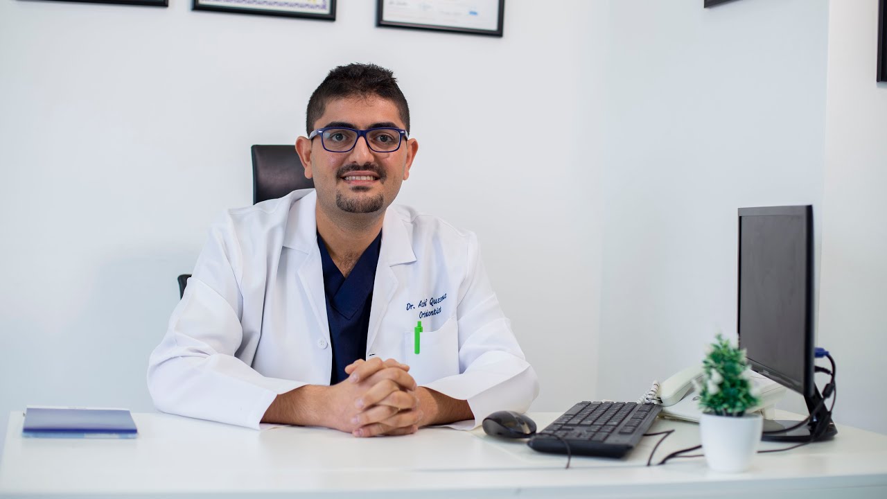 التقويم الشفاف المتحرك مع الدكتور أشرف القسوس أخصائي طب وجراحة الأسنان بالأردن