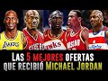 ¡Las 5 mejores ofertas que recibió Michael Jordan para abandonar Chicago!