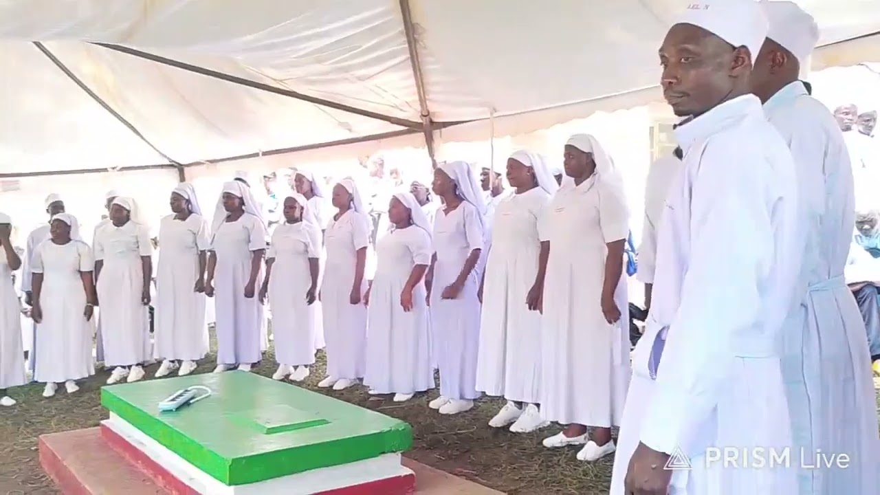 African Israel Nineveh church. Full 2025 Christmas corals . Nineveh headquarters.