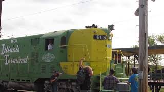 after hours switching at the Illinios railway museum