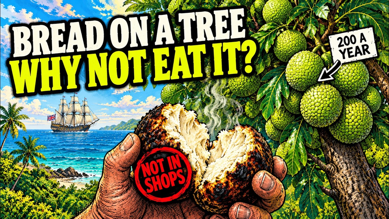 ⁣If One Tree Gives 200 Fruits a Year, Why Don't We Eat Breadfruit?