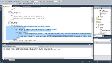 How to use Free CSS Templates with ASP NET MVC 3