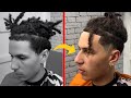Lightskin transformation  mid taper w crispy line up  haircut tutorial