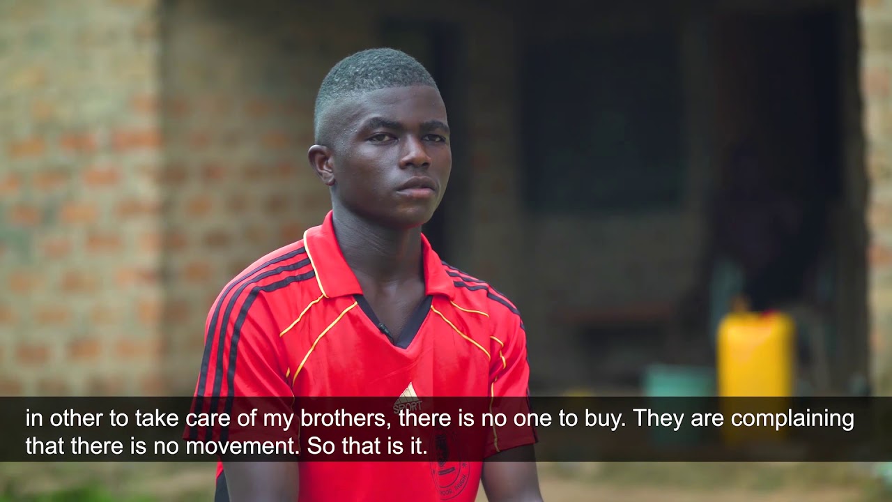 Supporting a young father during Covid-19 in Nigeria - YouTube