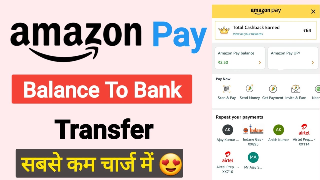 amazon pay balance to bank account transfer | amazon pay balance ko bank me kaise transfer kare