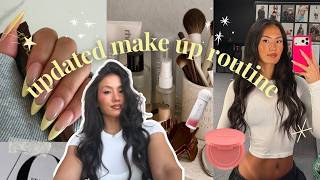 updated make up routine while i answer ur questions ♡