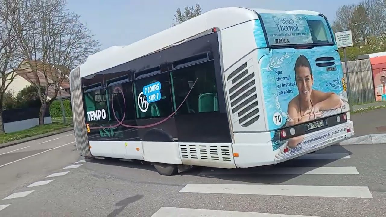 JE SPOTTE LES BUS DE STAN À NANCY, SEICHAMPS, ESSEY, VILLERS ET LAXOU ET JE DÉCOUVRE LE TROLLEYBUS !