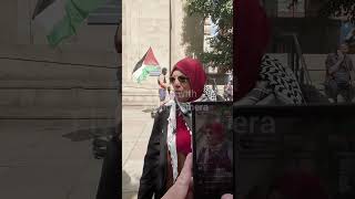 Man dressed as Muslim lady. You see alsorts these days. #hijabilifestyle #palistine