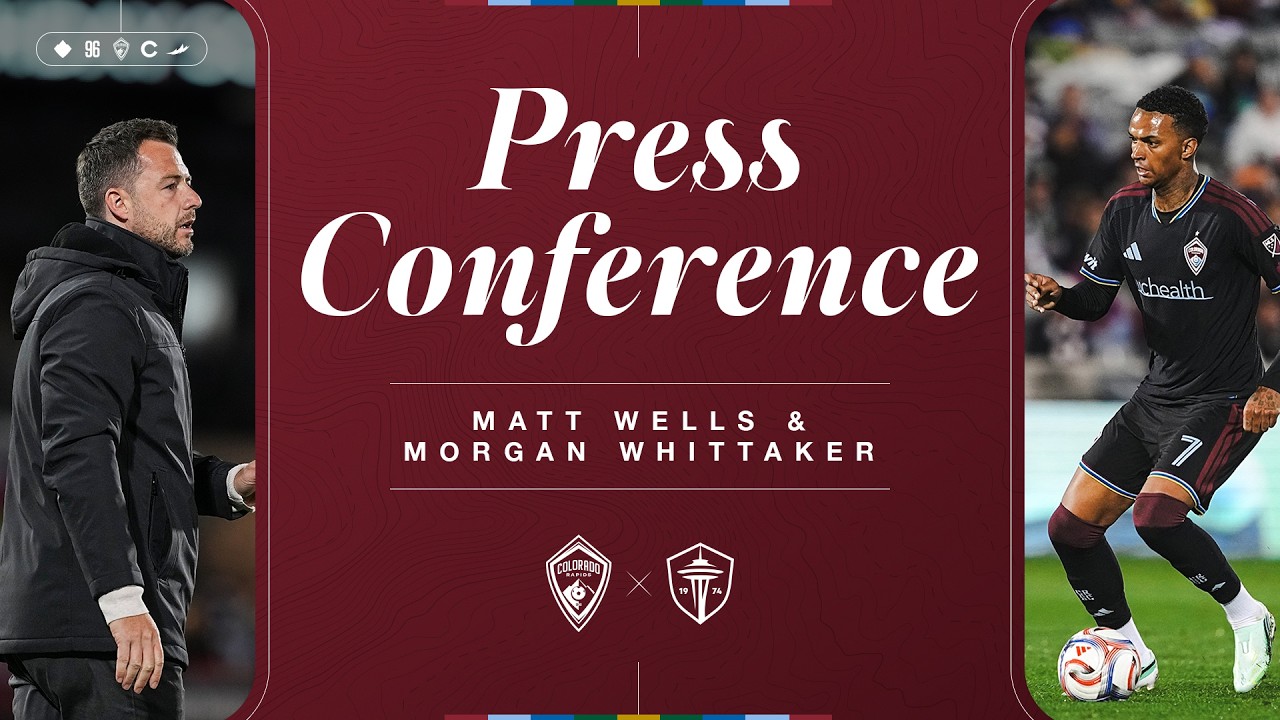 Postgame Press Conference: Colorado Rapids vs Seattle Sounders