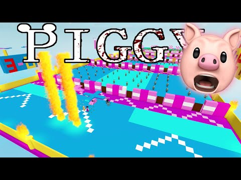 ROBLOX PIGGY FALL GUYS..
