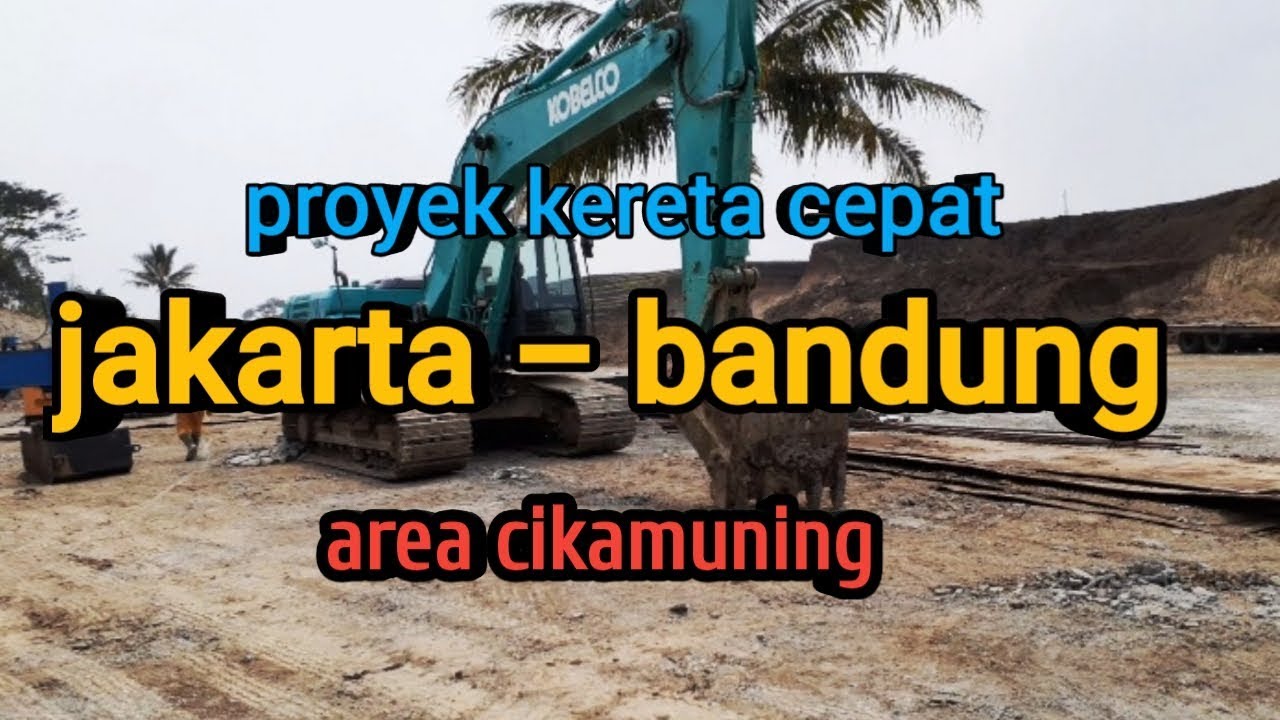 Update terkini proyek kereta cepat jakarta - bandung !!! Area