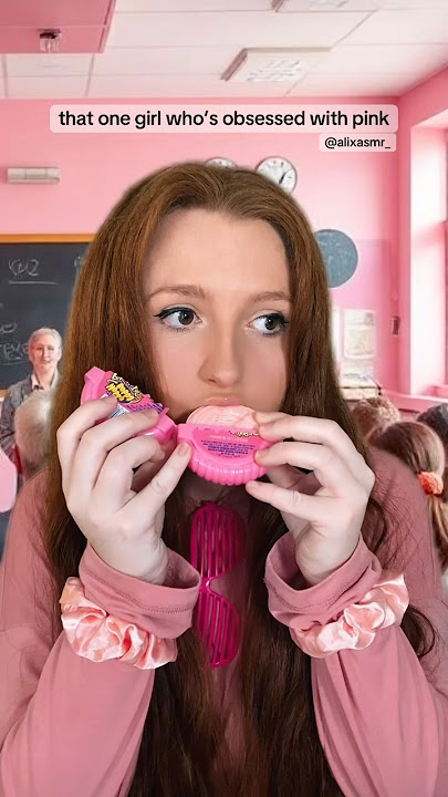 pov: that one girl who’s obsessed with pink #asmr #blackpink #slime
