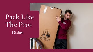 How to Pack Dishes - Pack Like The Pros™ by Gentle Giant Moving Company 1,567 views 4 years ago 2 minutes, 6 seconds